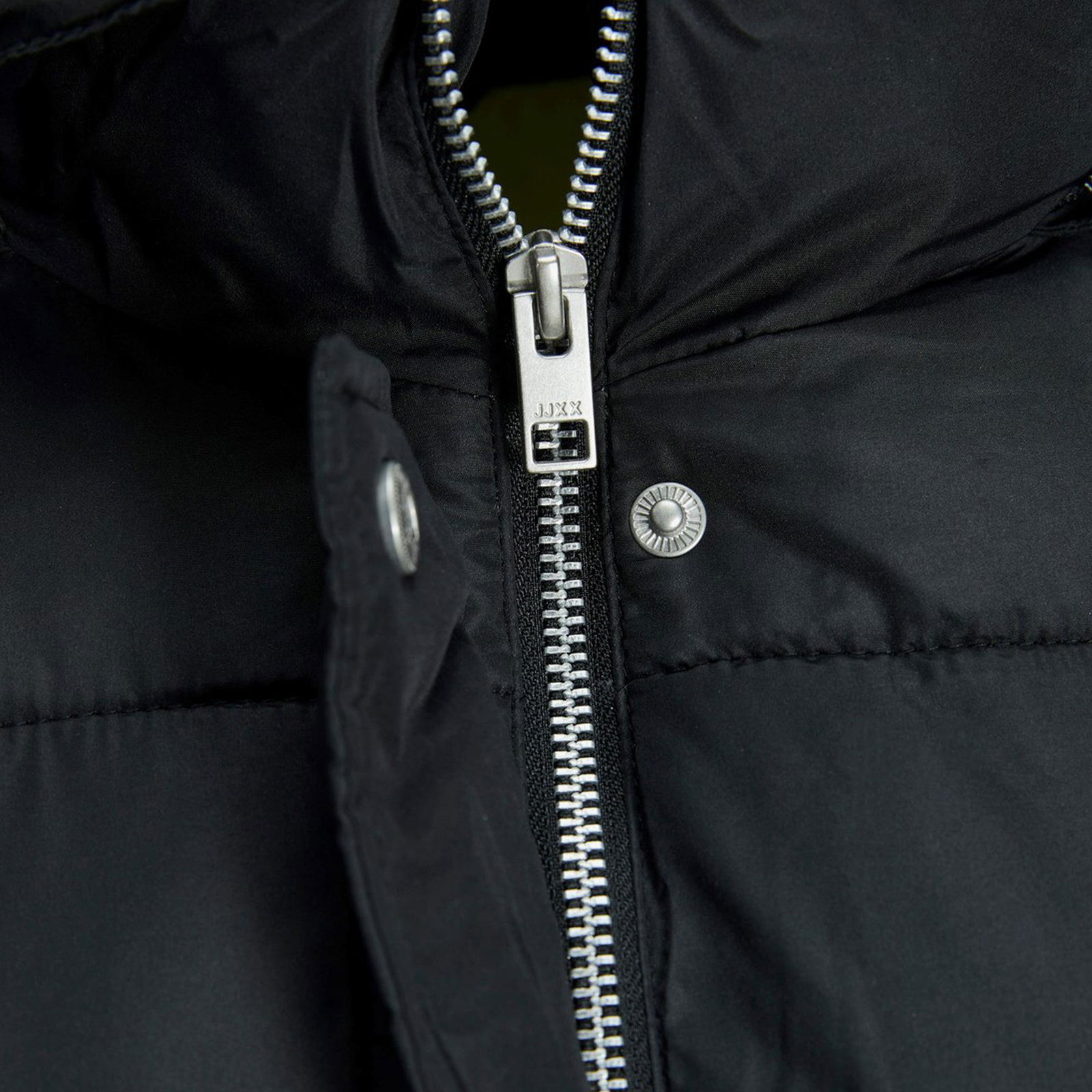 Jack & Jones Jxsus Long Puffer Coat Kadın Siyah Mont