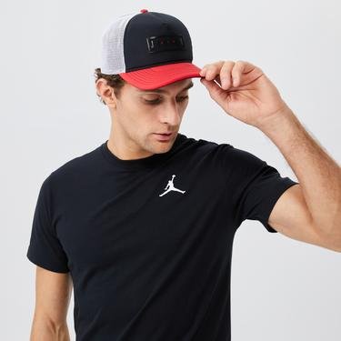  Jordan Jumpman Embroidered Crew Erkek Siyah T-Shirt
