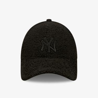  New Era New York Yankees Borg 9FORTY Kadın Siyah Şapka