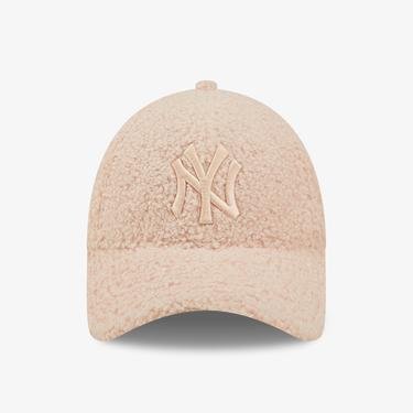  New Era New York Yankees Borg 9FORTY Kadın Pembe Şapka