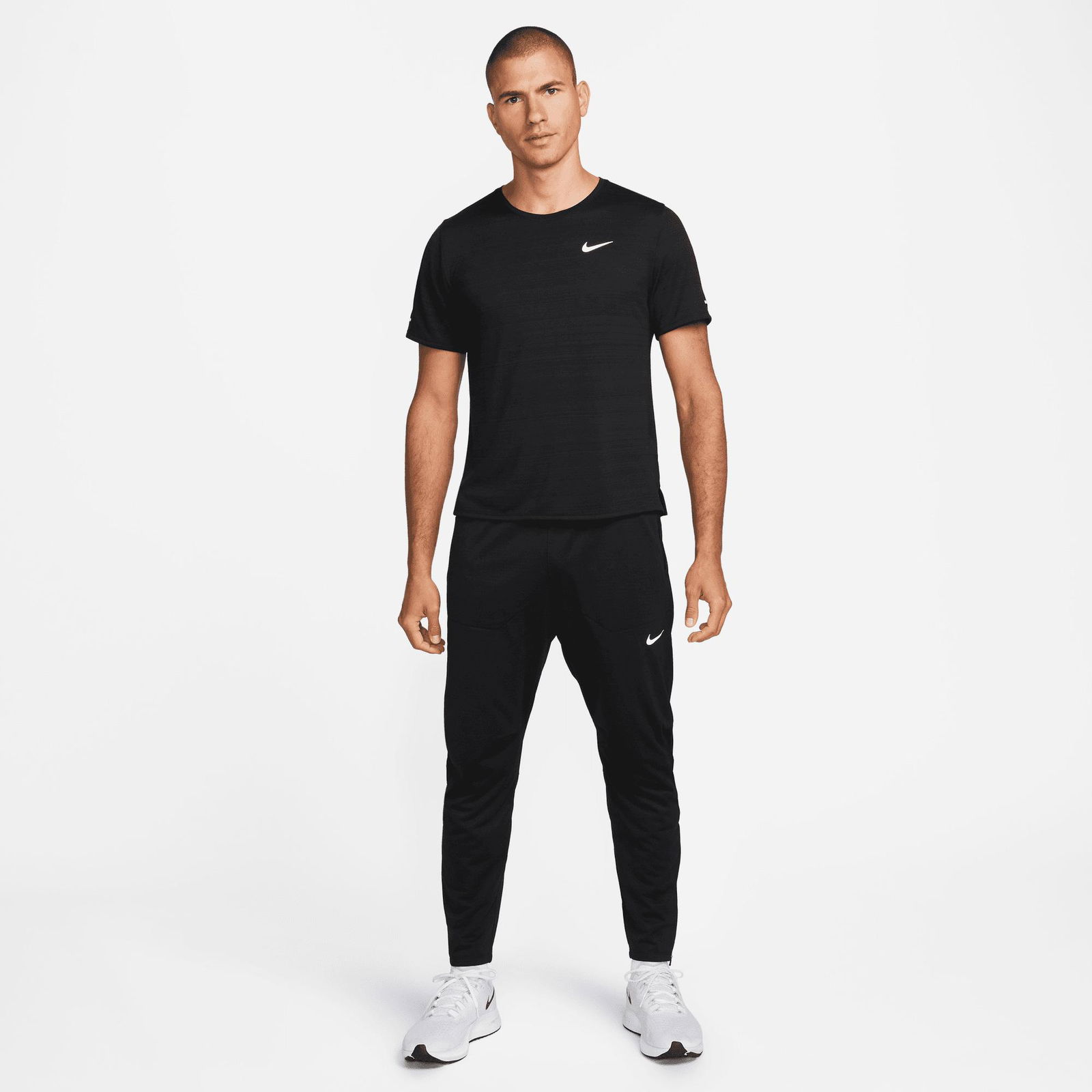 Nike Dri-FIT Phenom Elite Knit Erkek Siyah Eşofman Altı
