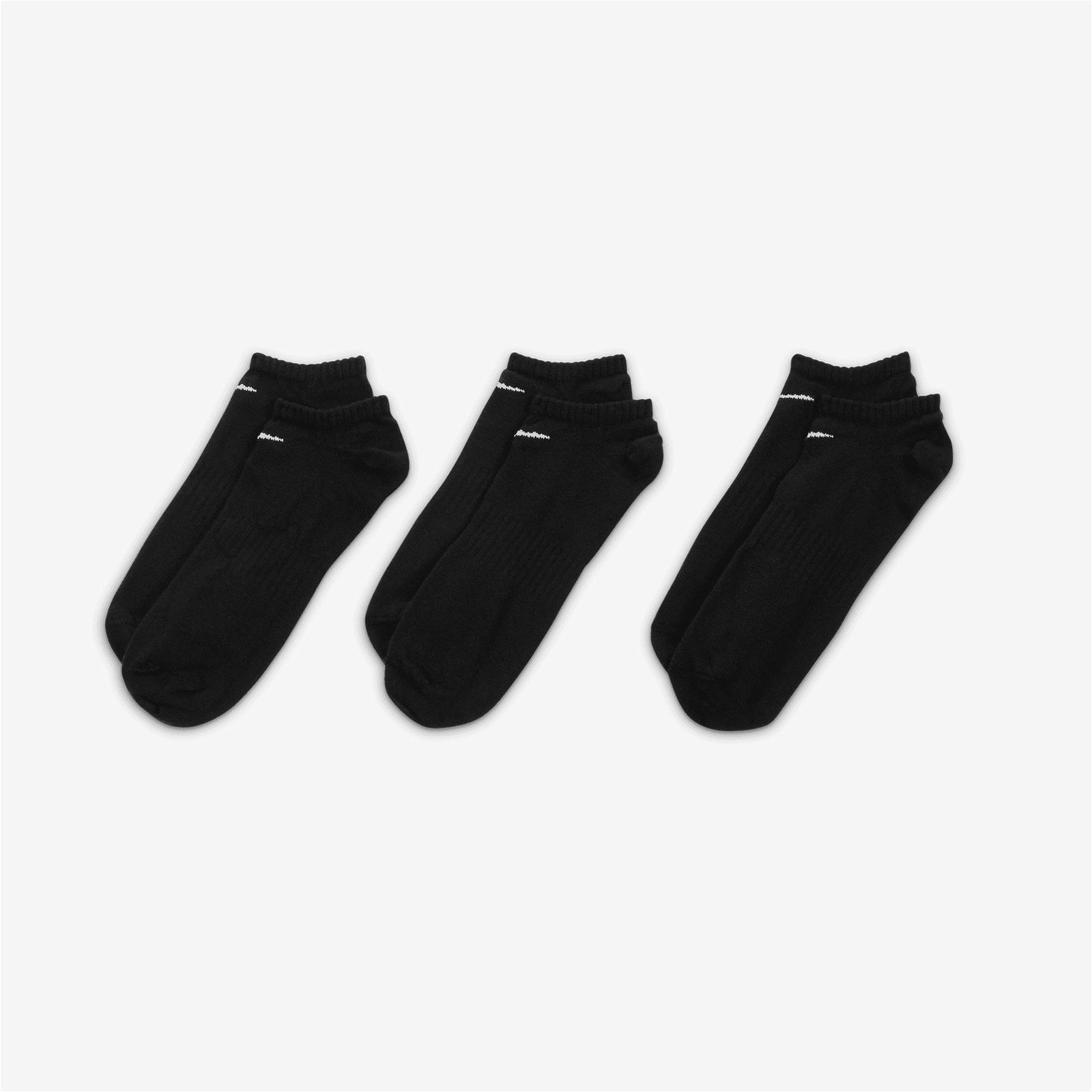 Nike Everyday Sportswear 3'lü 132 Unisex Siyah Çorap