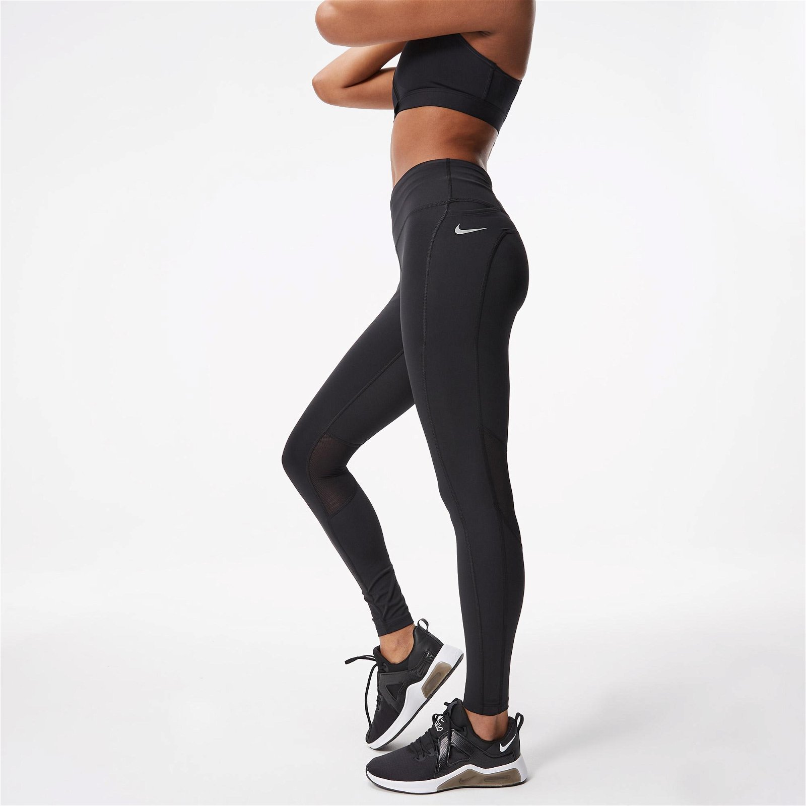 Nike Dri-Fit Fast Kadın Siyah Tayt