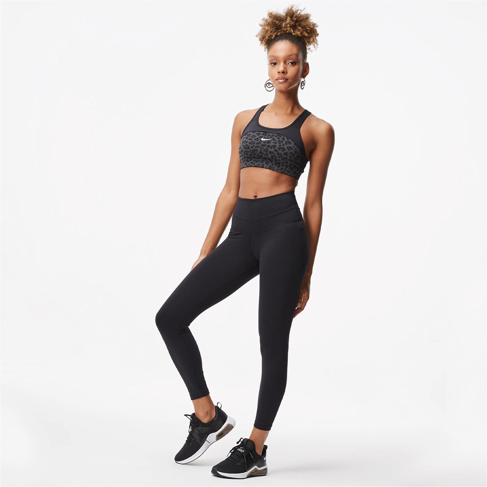 Nike Ny Dri-FIT High Rise Yoga 7/8 Kadın Siyah Tayt