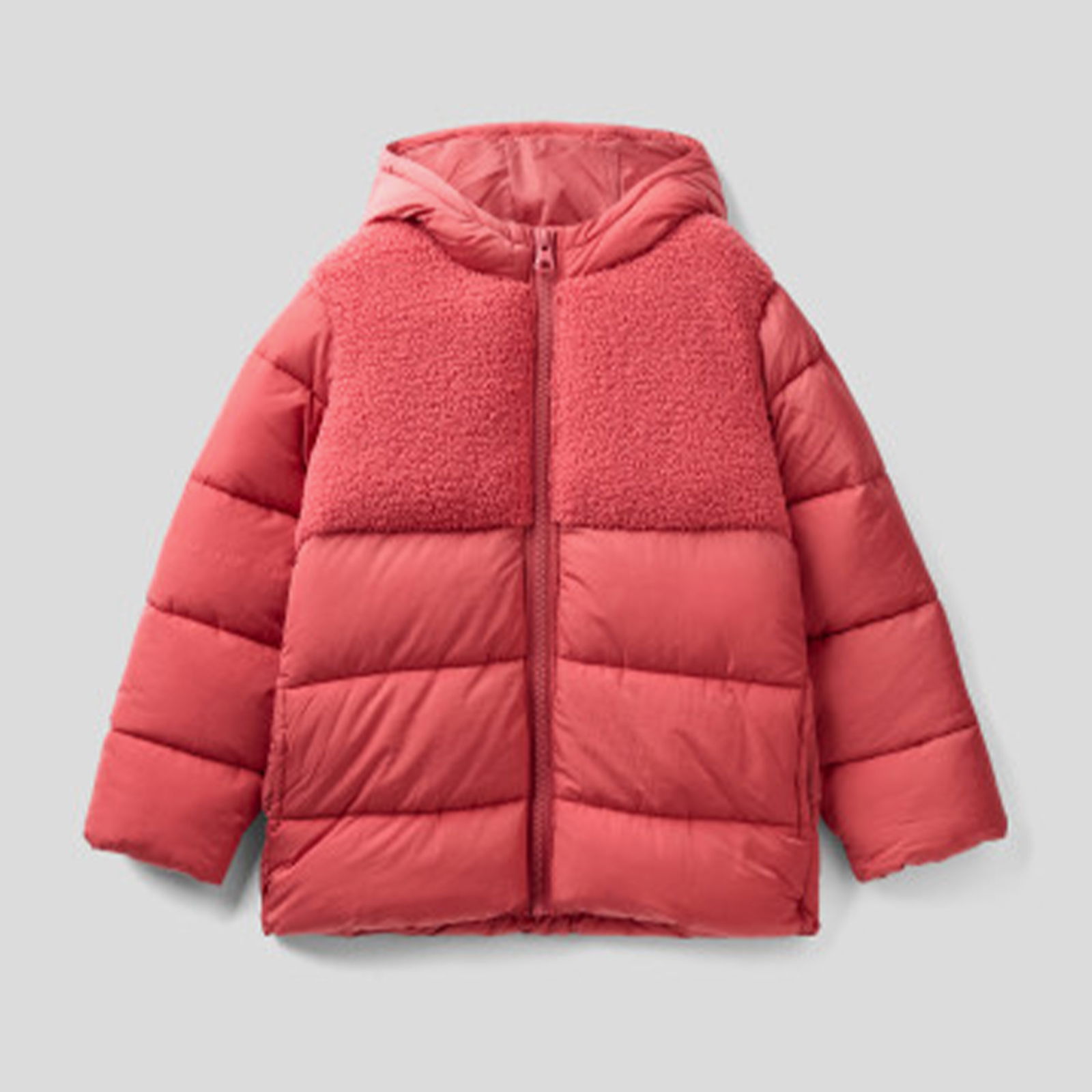 Benetton Pufa Çocuk Pembe Mont