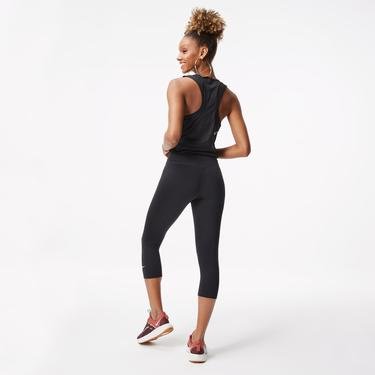  Nike One Dri-Fit Mid Rise Capri Kadın Siyah Tayt