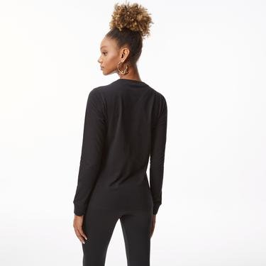  Nike Sportswear Essentials Lbr Kadın Siyah T-Shirt