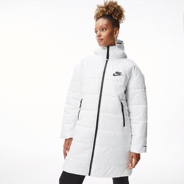  Nike Sportswear Syn Therma-FIT Repel Parka Kadın Beyaz Mont