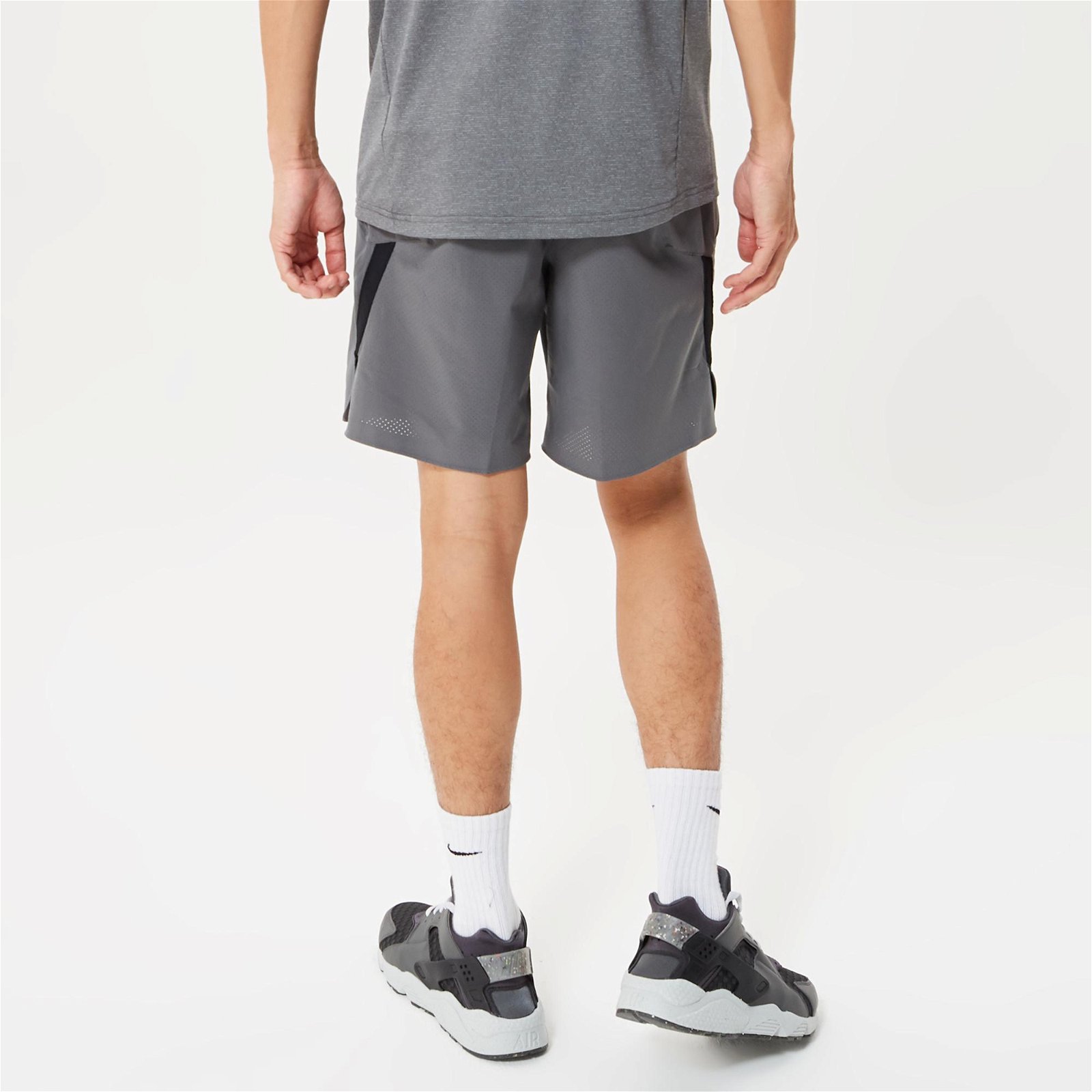 Nike Pro Dri-Fit Proc Flex Rep 3.0 Erkek Gri Şort