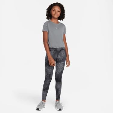  Nike Dri-FIT + One Lgn Çocuk Siyah Tayt