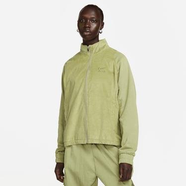  Nike Sportswear Air Cord Fleece Full-Zip Kadın Yeşil Ceket