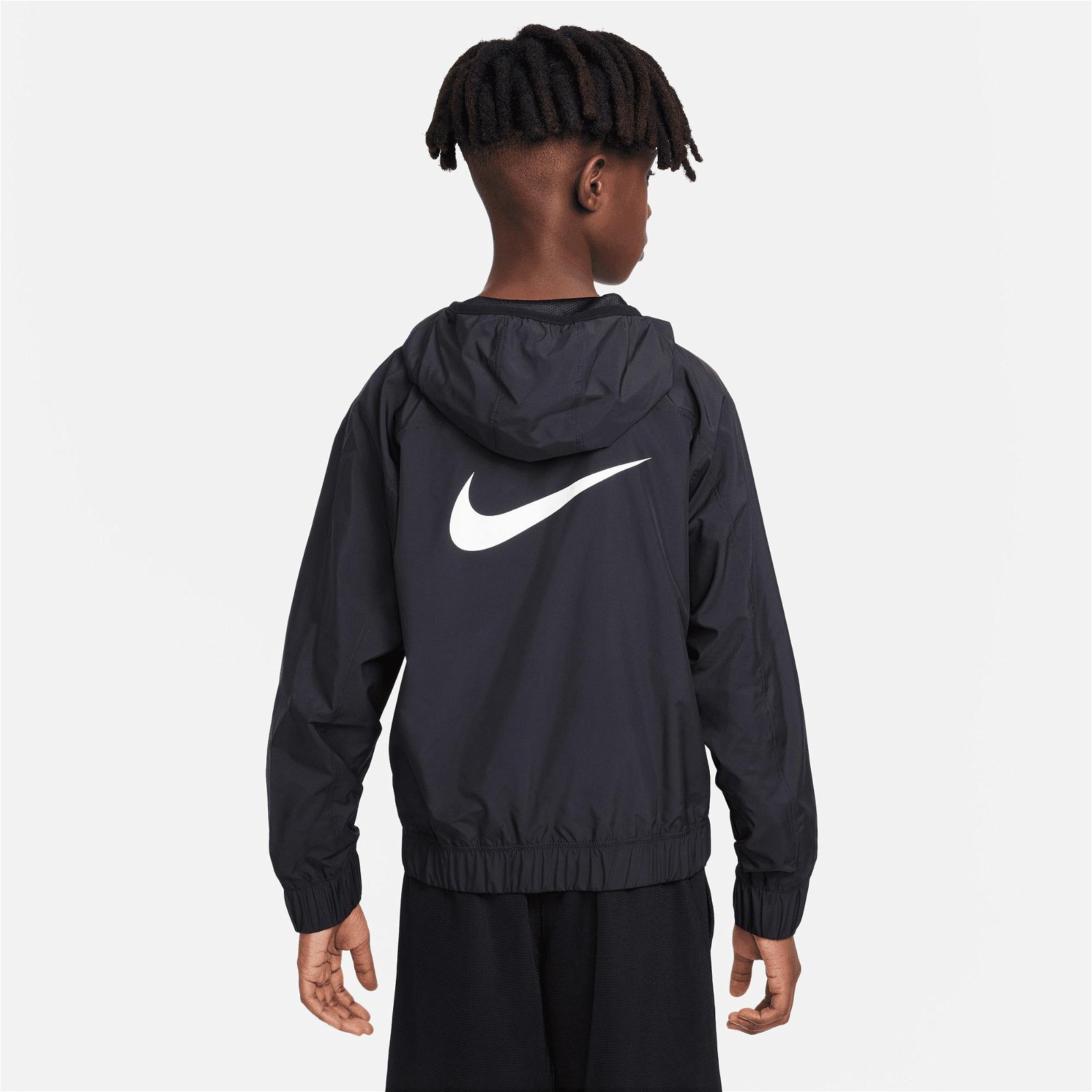 Nike Crossover Çocuk Siyah Ceket