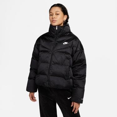  Nike Sportswear Therma-FIT Syntetic-Fill City Shine Kadın Siyah Ceket