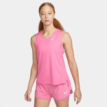  Nike Dri-FIT Race Singlet Kadın Pembe Kolsuz T-Shirt