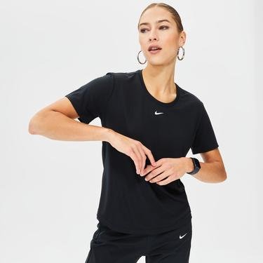  Nike One Dri-FIT Standart Kadın Siyah T-Shirt