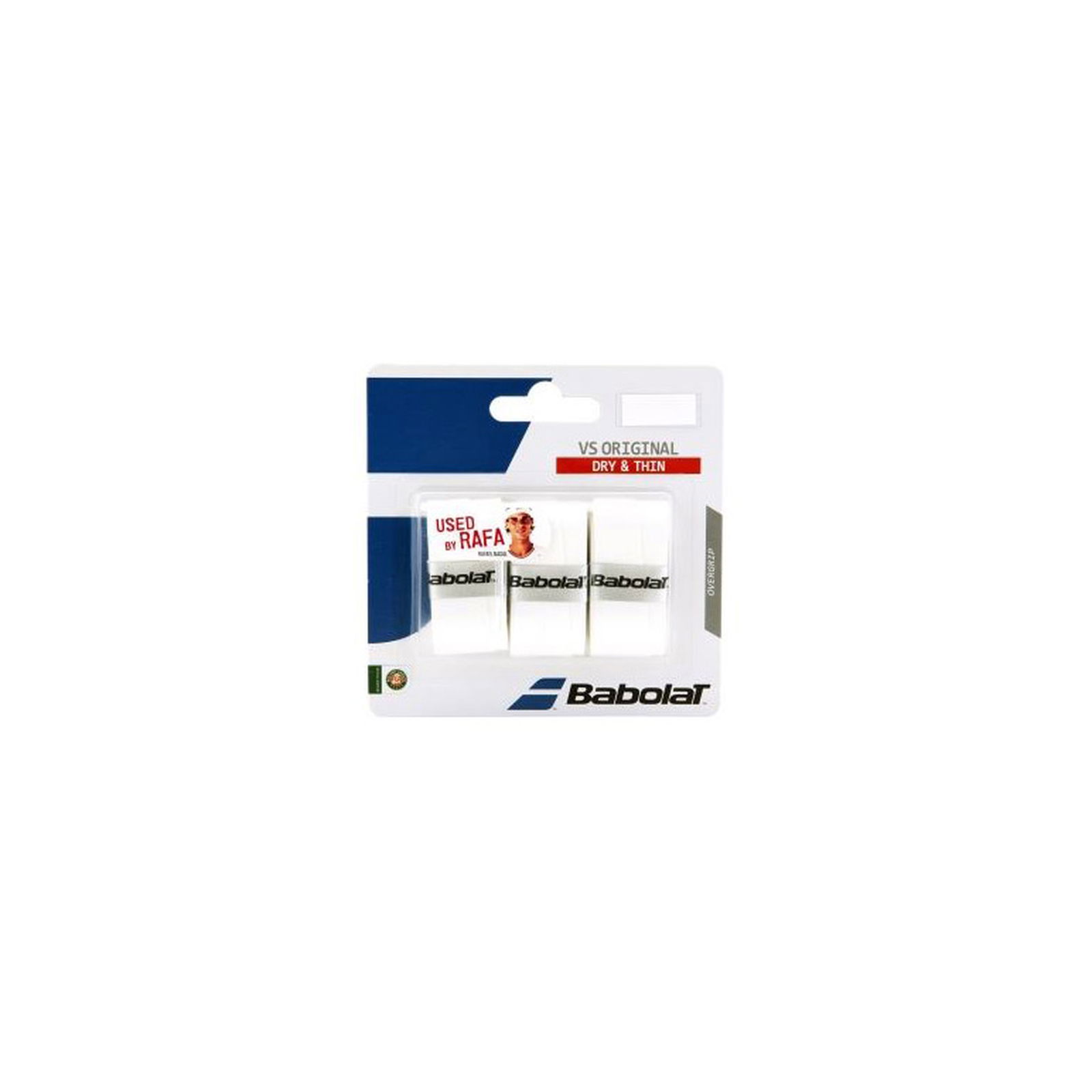 Babolat VS Original X3 Beyaz Tenis Raket Gribi