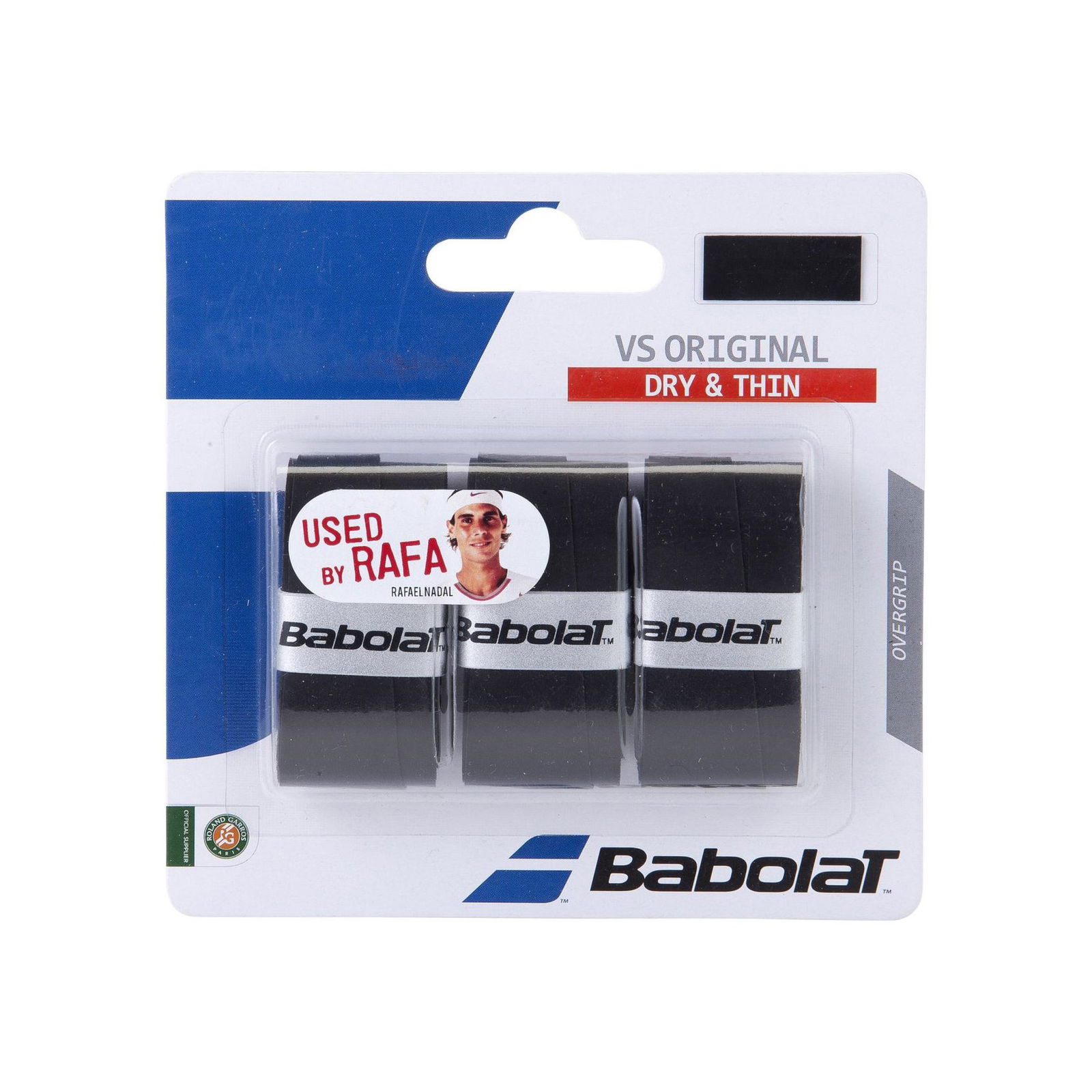 Babolat VS Original X3 Siyah Tenis Raket Gribi