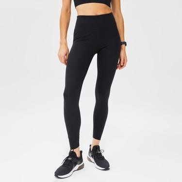  Nike One Dri-Fit Mid Rise Kadın Siyah Tayt