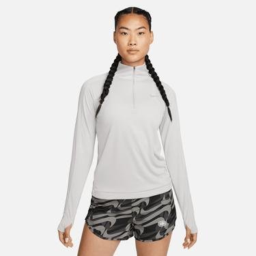  Nike Dri-FIT Pacer Hz Kadın Gri Sweatshirt