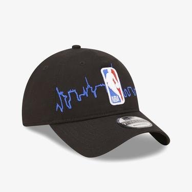  New Era NBA Tip Off 9TWENTY Logoman Unisex Siyah Şapka