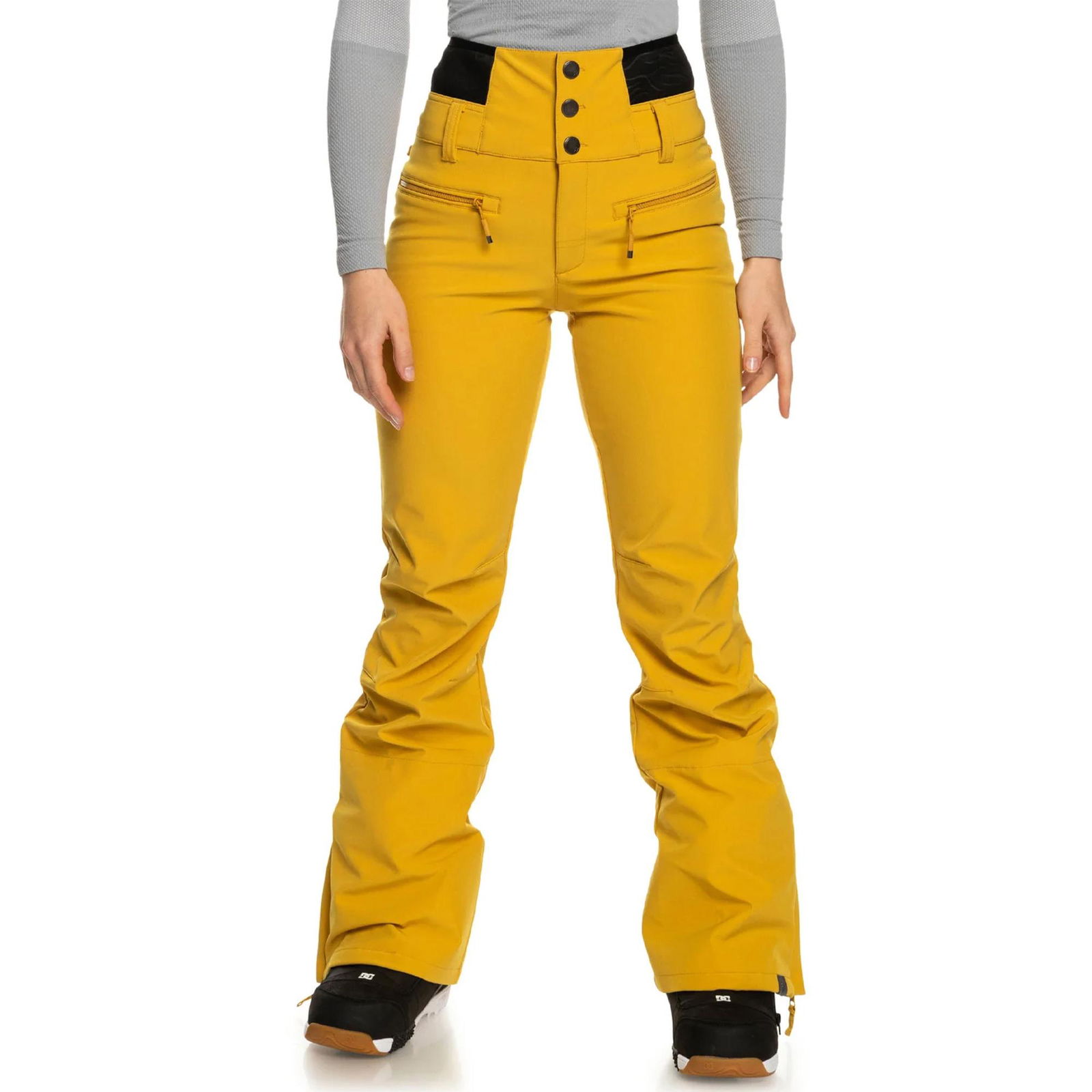Roxy Kadın Snowboard Pantolonu Rising High  Sarı