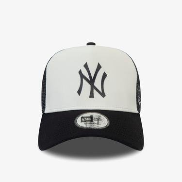  New Era Trucker New York Yankees Siyah/Beyaz Unisex Şapka