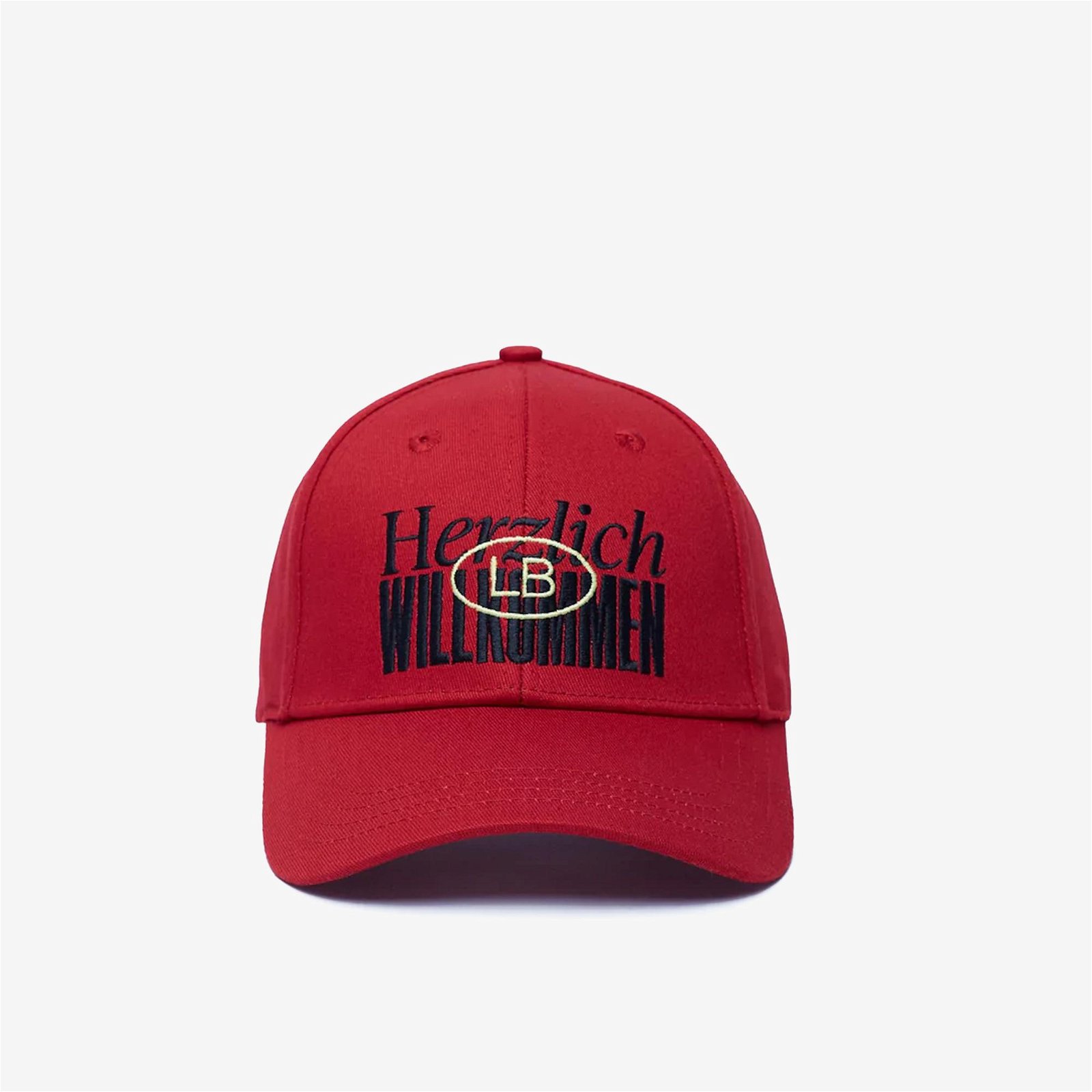 Les Benjamins Essentials Unisex Kırmızı Şapka