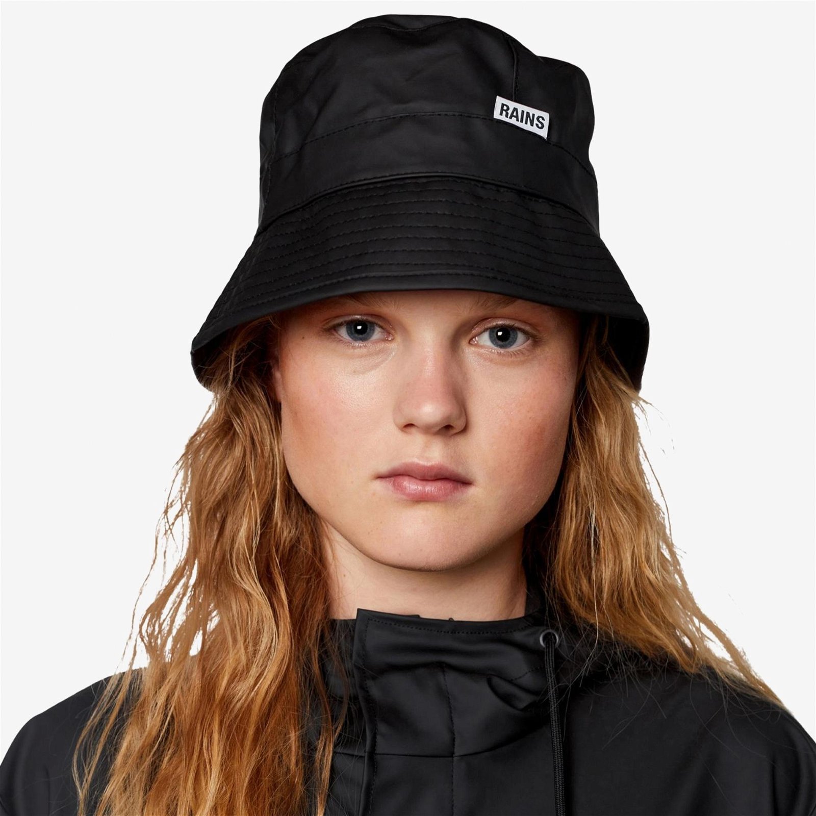Rains Bucket Hat Unisex Siyah Şapka