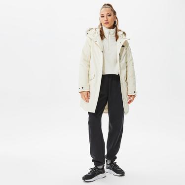  Columbia Suttle Mountain Long Insulated Kadın Beyaz Mont