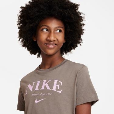  Nike Sportswear Trend Çocuk Kahverengi T-Shirt