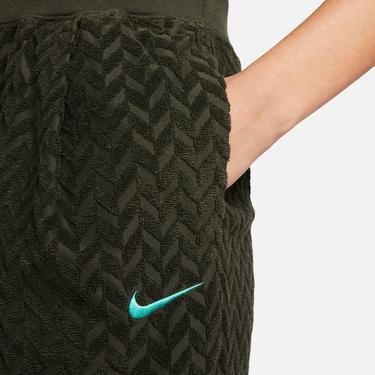  Nike Sportswear Everyday Mod High Rise Kadın Yeşil Eşofman Altı