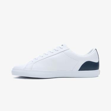  Lacoste Lerond Bl21 1 Cma Erkek Beyaz - Lacivert Spor Ayakkabı
