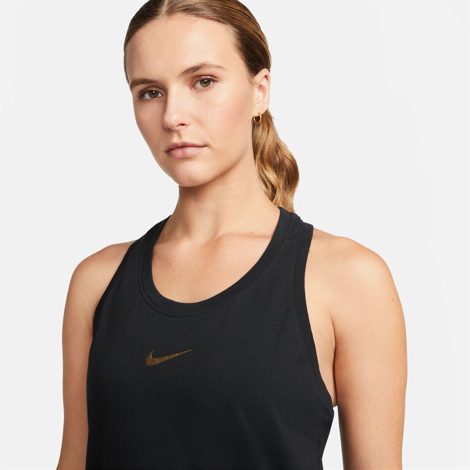 Nike Dri-FIT Tank Pro Kadın Siyah Kolsuz T-Shirt