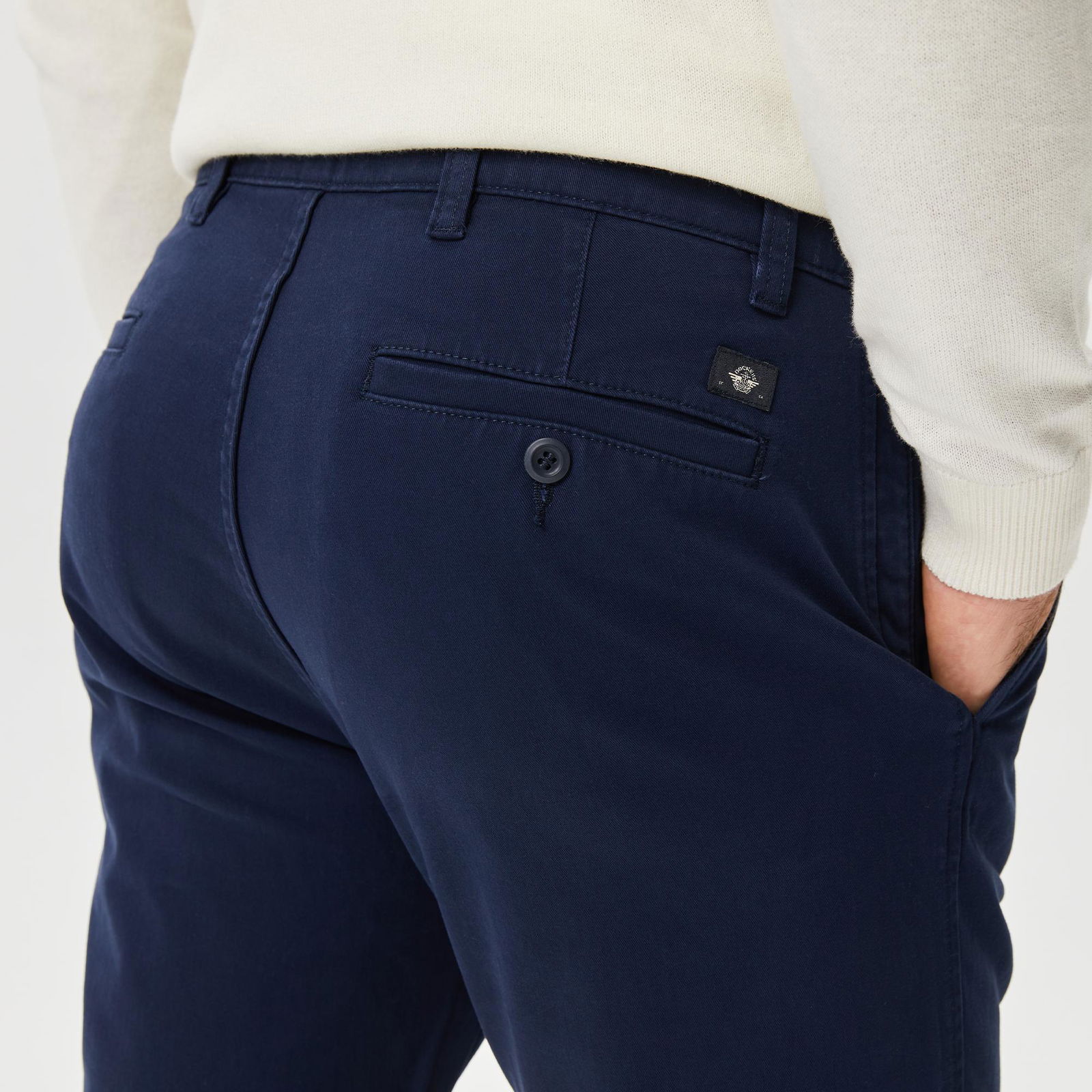 DOCKERS Long Bottoms Erkek Lacivert Pantolon