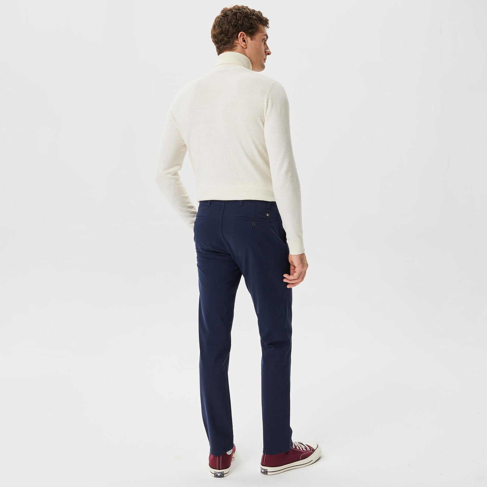 DOCKERS Long Bottoms Erkek Lacivert Pantolon