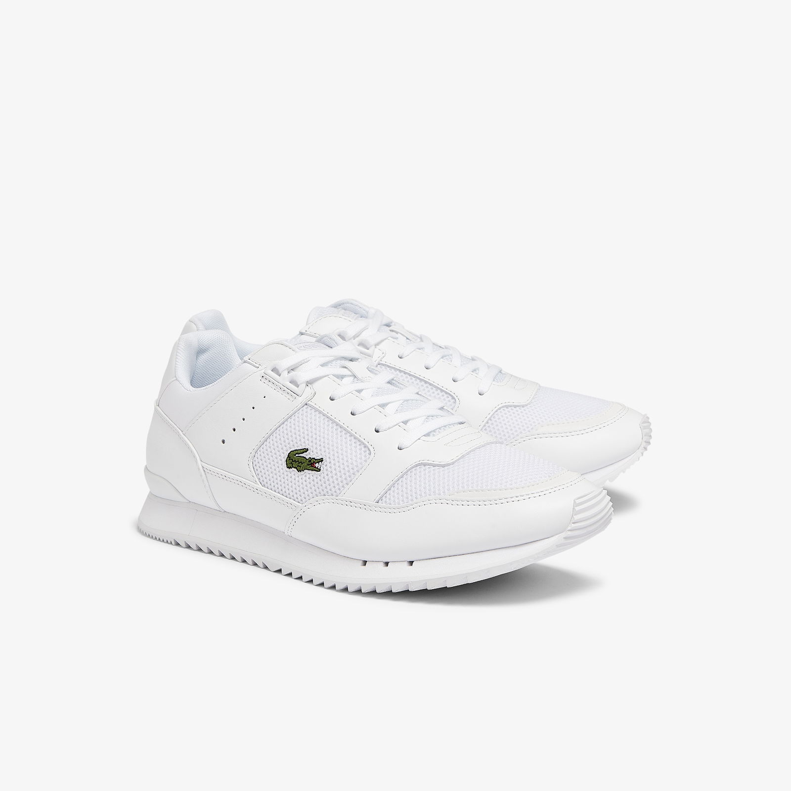 Lacoste Partner Piste 0721 1 Sma Erkek Beyaz Spor Ayakkabı