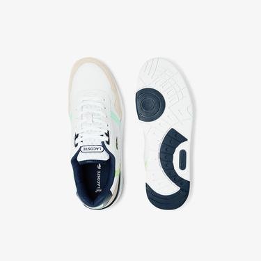  Lacoste T-Clip 0721 3 Erkek Beyaz - Lacivert Sneaker