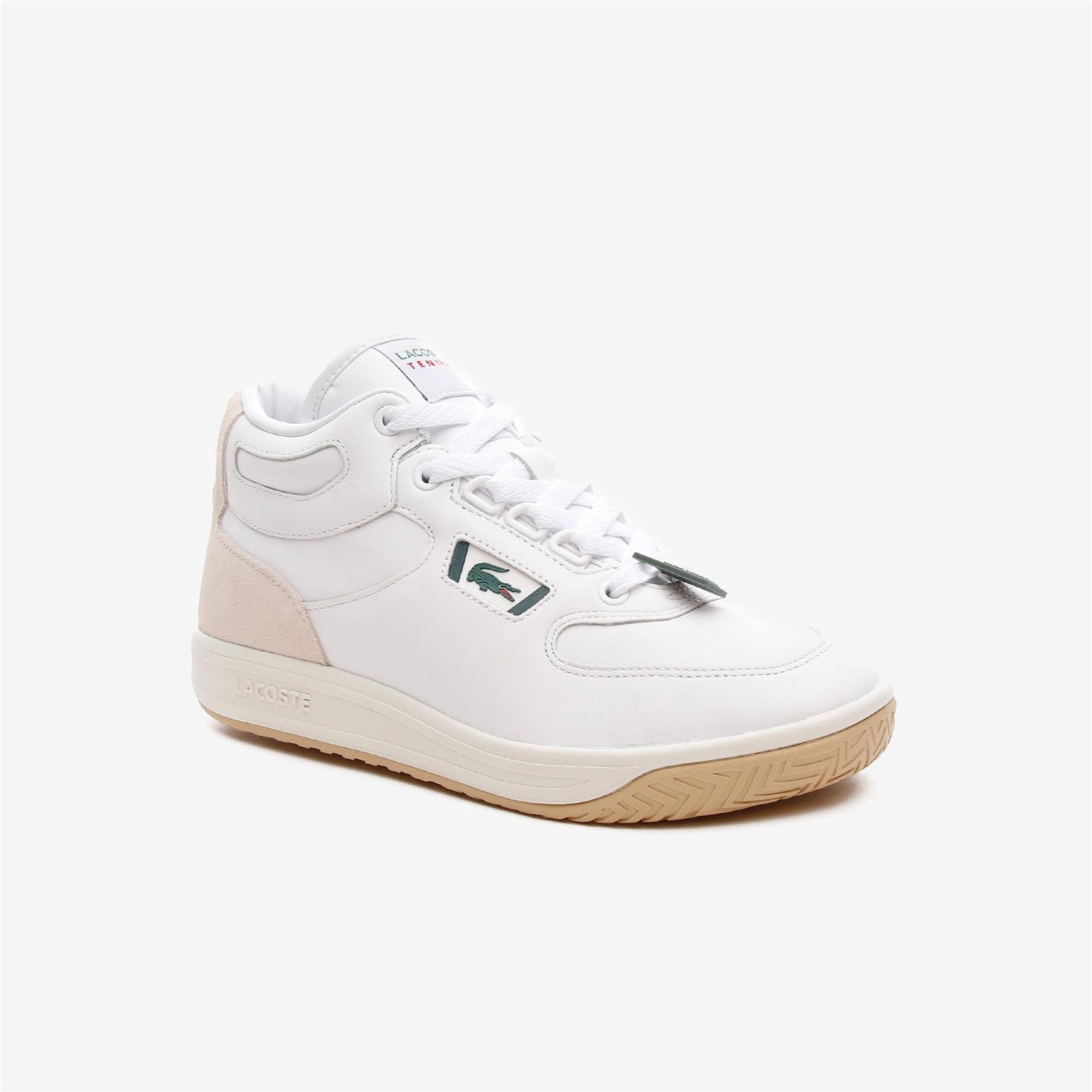 Lacoste Balsa 0721 1 Sma Erkek Beyaz - Koyu Yeşil Sneaker