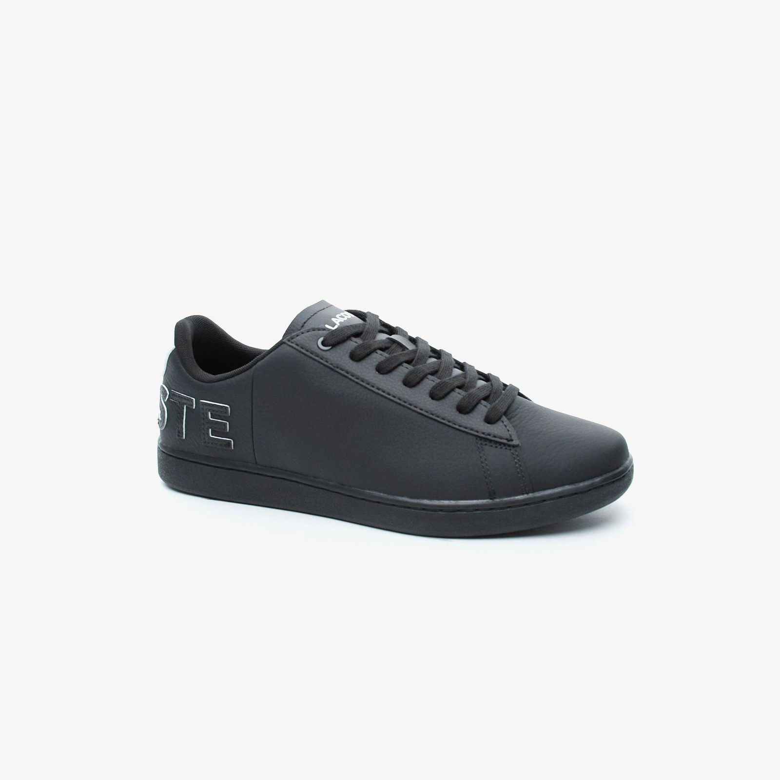Lacoste Carnaby Evo 120 7 Us Sma Erkek Siyah Deri Sneaker