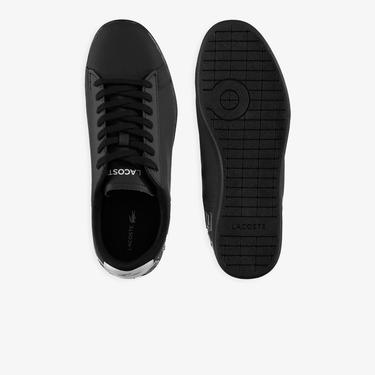  Lacoste Carnaby Evo 120 7 Us Sma Erkek Siyah Deri Sneaker