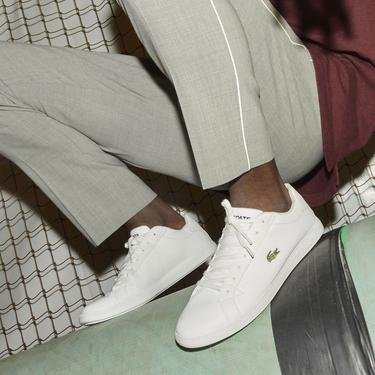  Lacoste Graduate BL 1 Erkek Beyaz Sneaker