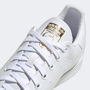  adidas Stan Smith Unisex Beyaz-Altın Spor Ayakkabı