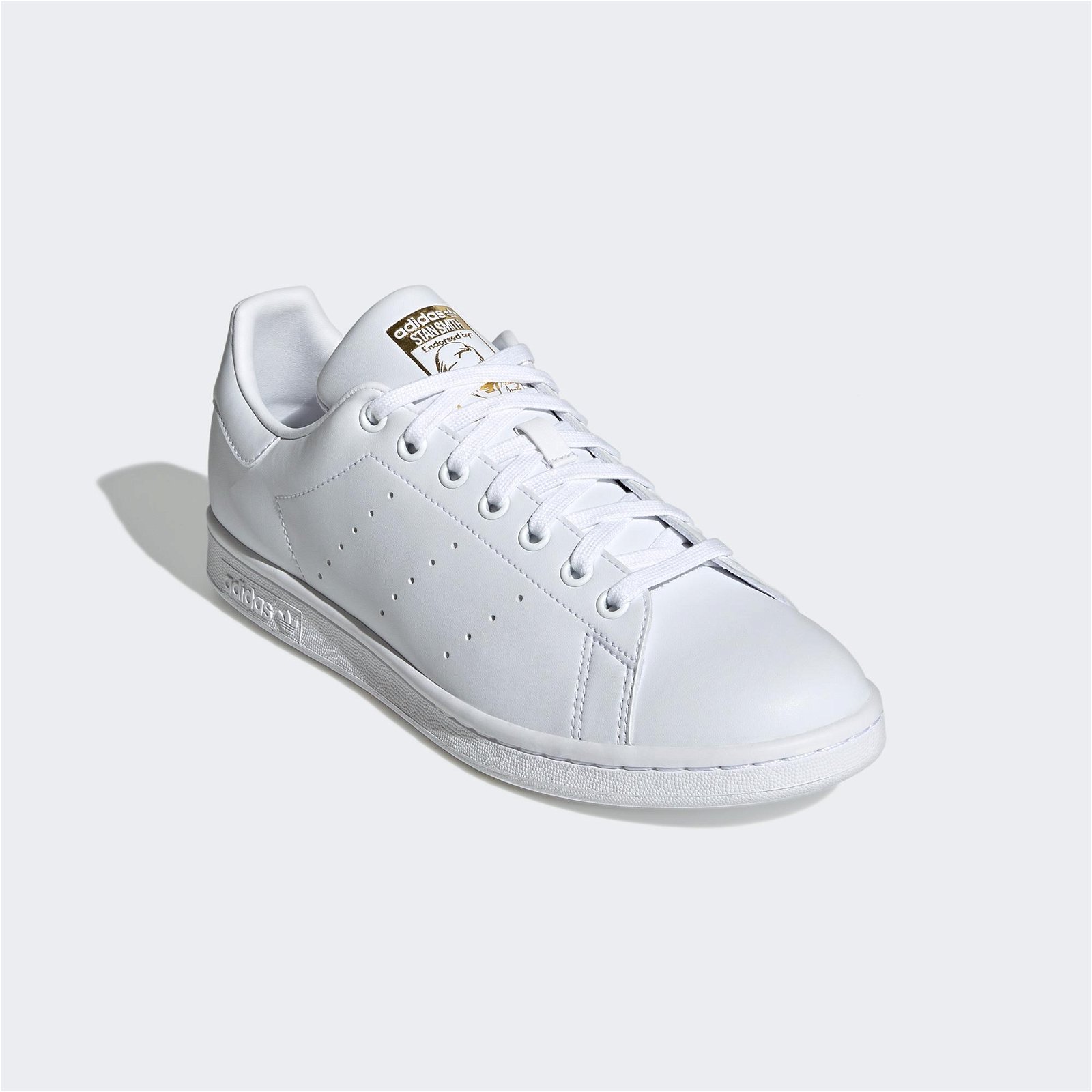 adidas Stan Smith Unisex Beyaz-Altın Spor Ayakkabı
