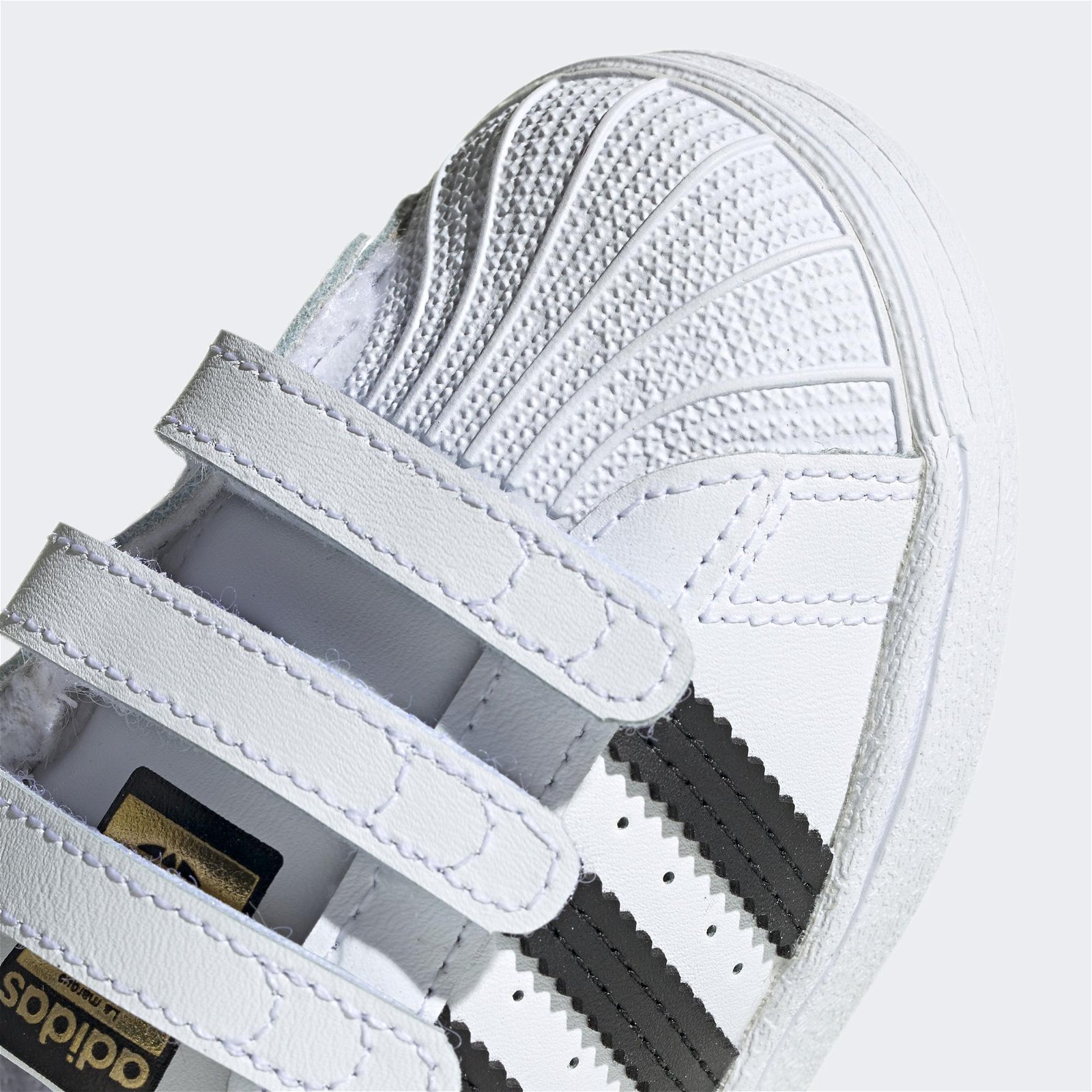 adidas Superstar Cırt Cırtlı Çocuk Beyaz Spor Ayakkabı