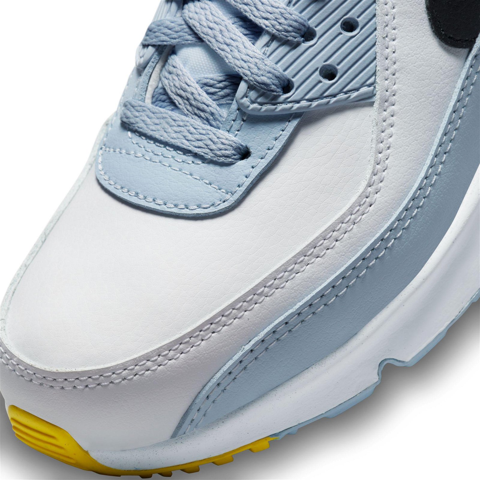 Nike Air Max 90 Leather Genç Çocuk Beyaz Spor Ayakkabı