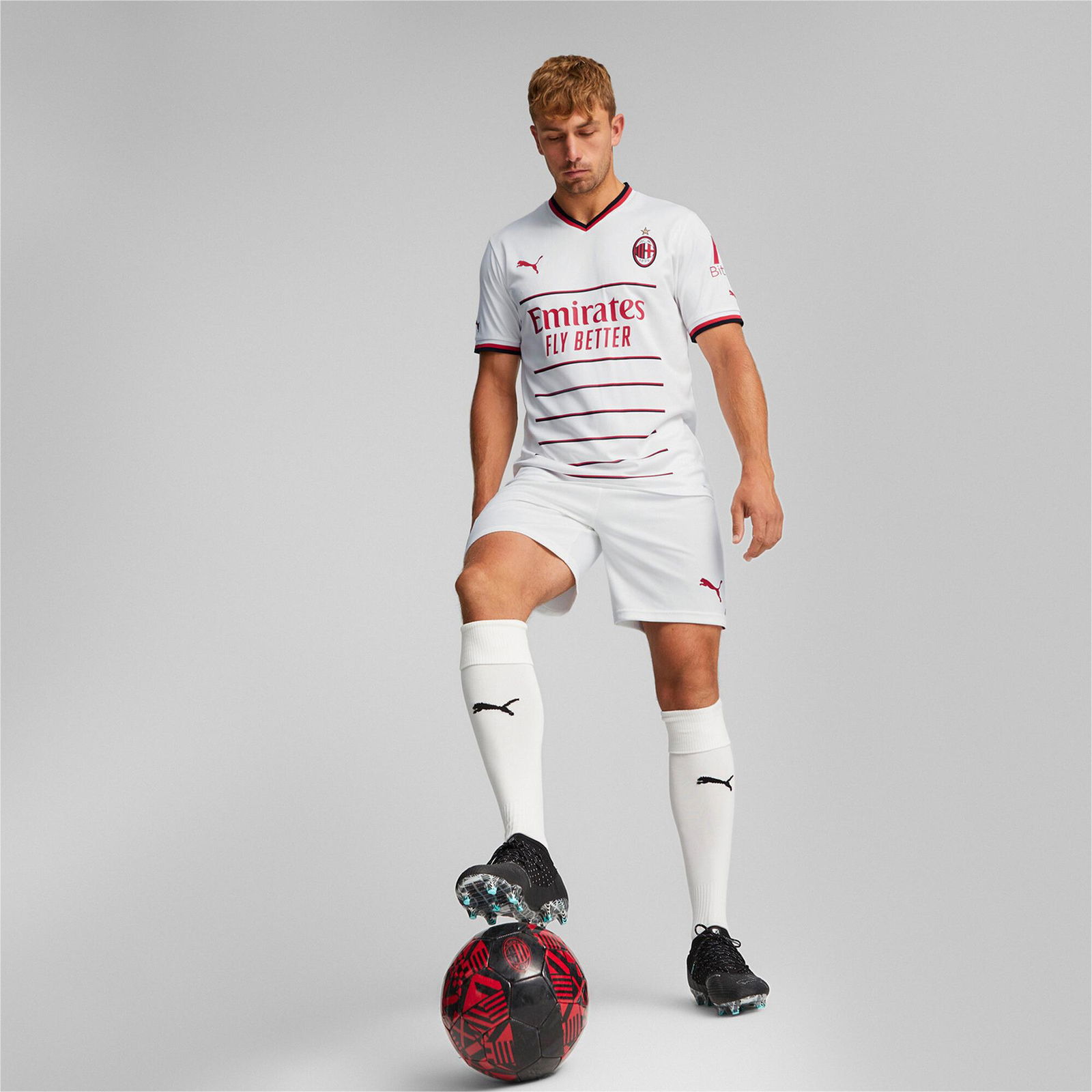 Puma AC Milan Unisex Beyaz Forma