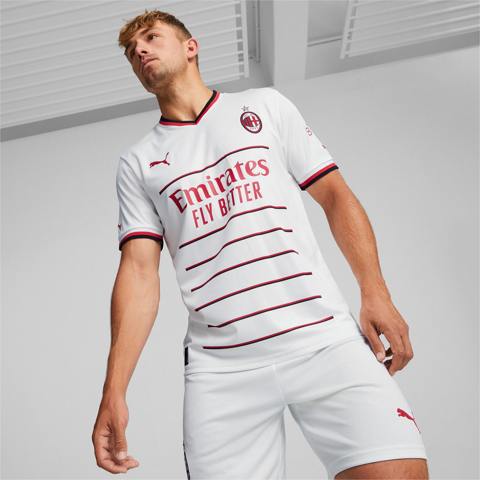 Puma AC Milan Unisex Beyaz Forma