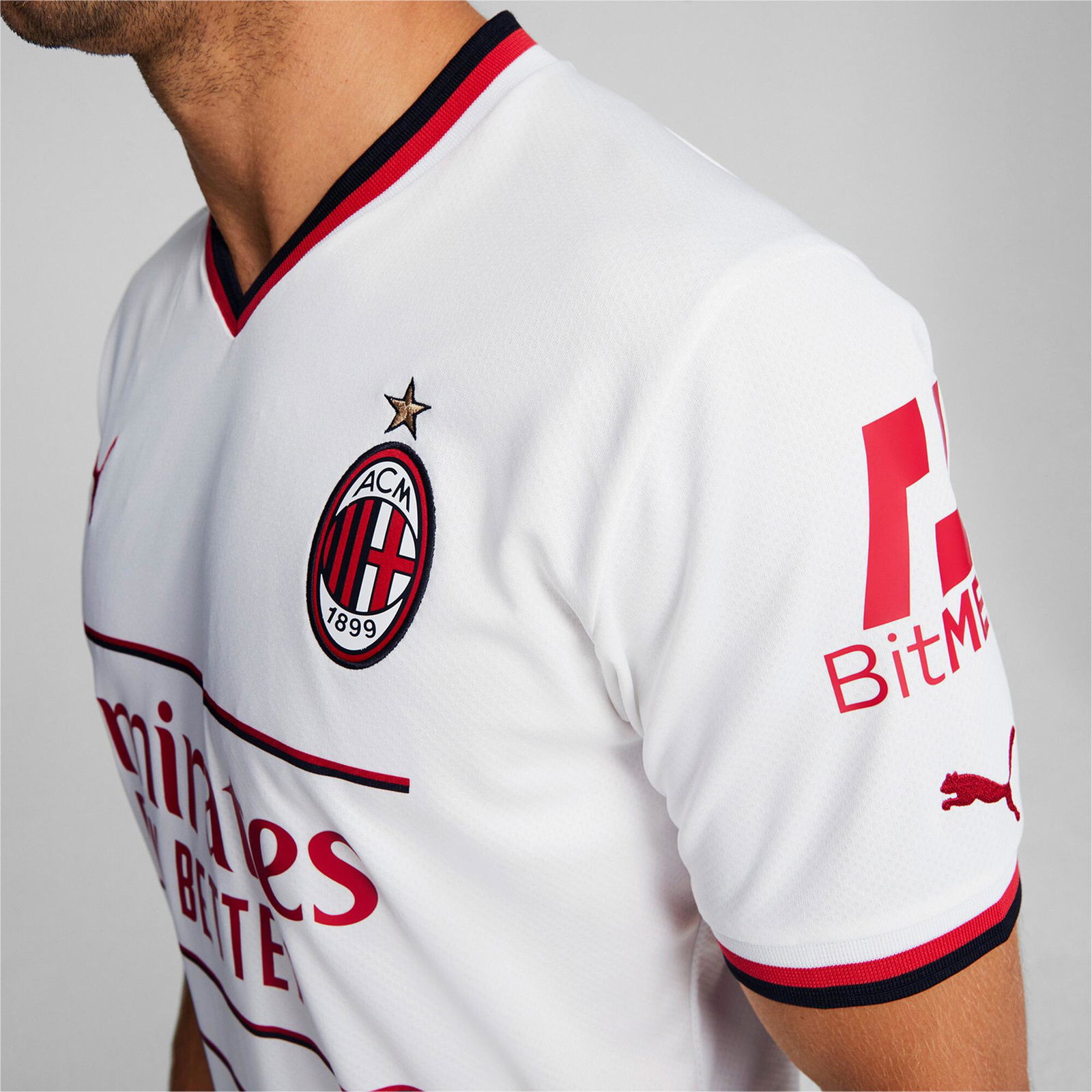 Puma AC Milan Unisex Beyaz Forma