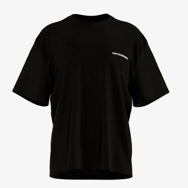  Soon To Be Announced Side Logo S/S Erkek Siyah T-Shirt