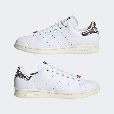  adidas Stan Smith Patterned Kadın Beyaz-Renkli Sneaker